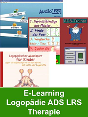 E-Learning Logopädie ADS LRS Therapie