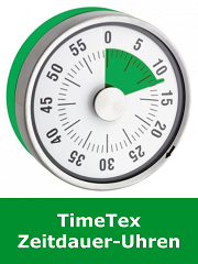 TimeTex Zeitdauer-Uhren