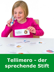 Tellimero - der ideale Hör- und Sprechstift in der Logopädie