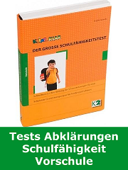 Schulfähigkeit, Vorschule