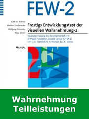 Wahrnehmung, Teilleistungen