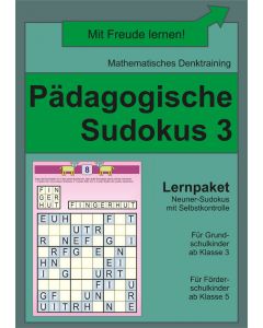 Pädagogische Sudokus 3 PDF