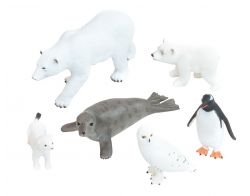 Arktische Tiere für Sprachspiele