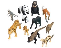 Asiatische Tiere für Sprachspiele
