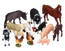 Bauernhof Tiere für Sprachspiele