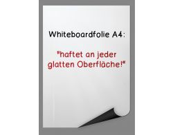 Whiteboard-Folie A4, selbsthaftend, 5 Stück