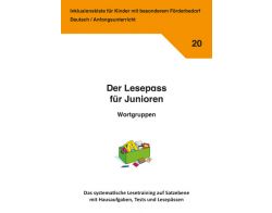 Lesepass für Junioren Wortgruppen PDF