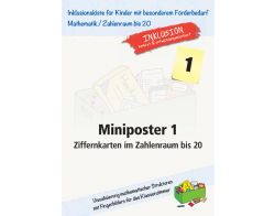 Miniposter 1: Ziffernkarten mit Fingerbildern bis 20 PDF