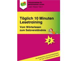 Täglich 10 Minuten Lesetraining: Satzverständnis PDF