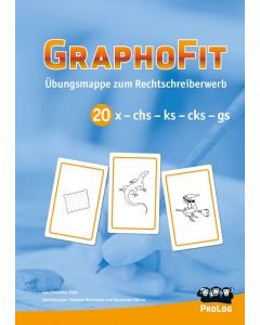 Graphofit-Übungsmappe 20 x, ch, ks, cks, gs
