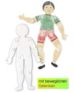 24 Bewegliche Menschensilhouetten