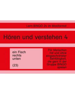 Lern-BINGO 24 Hören und verstehen 4 PDF