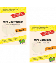 Sparpaket: Mini-Geschichten/Mini-Sachtexte PDF