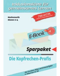Sparpaket: Kopfrechen-Profis 1x1und 1:1 E-Book