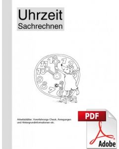 Uhrzeit Kopiervorlagen PDF